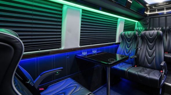 18 passenger sprinter van inside mesa