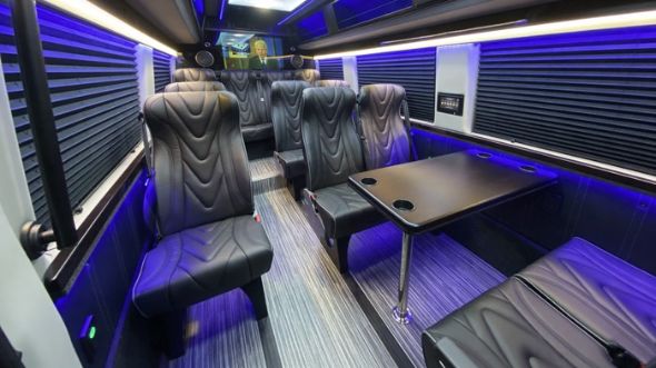 18 passenger sprinter van interior mesa