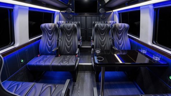 20 passenger sprinter van inside mesa