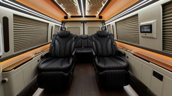 8 passenger sprinter van inside mesa