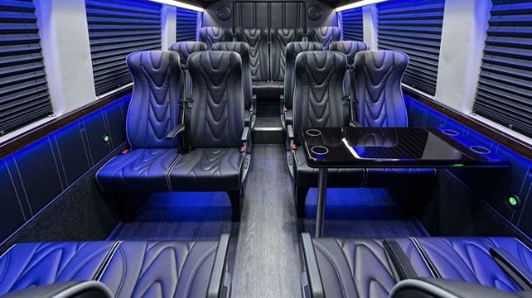 mesa 20 passenger sprinter van interior