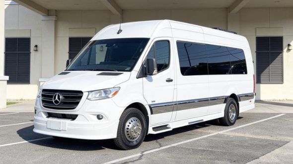 mesa wedding sprinter van rental