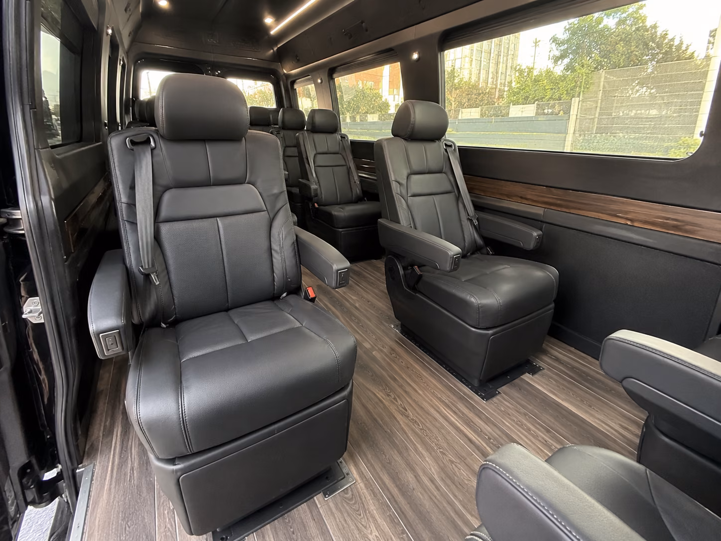 mesa 10 passenger sprinter van interior
