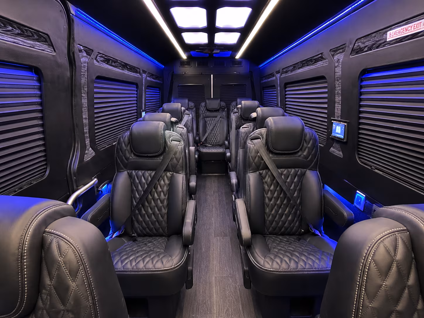 mesa 12 passenger sprinter van inside