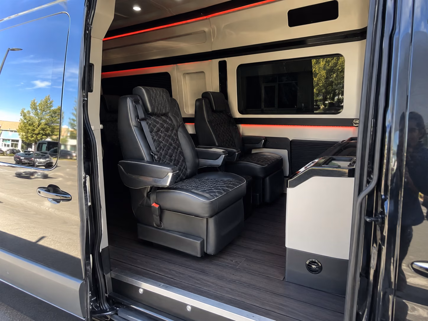 mesa 15 passenger sprinter van interior