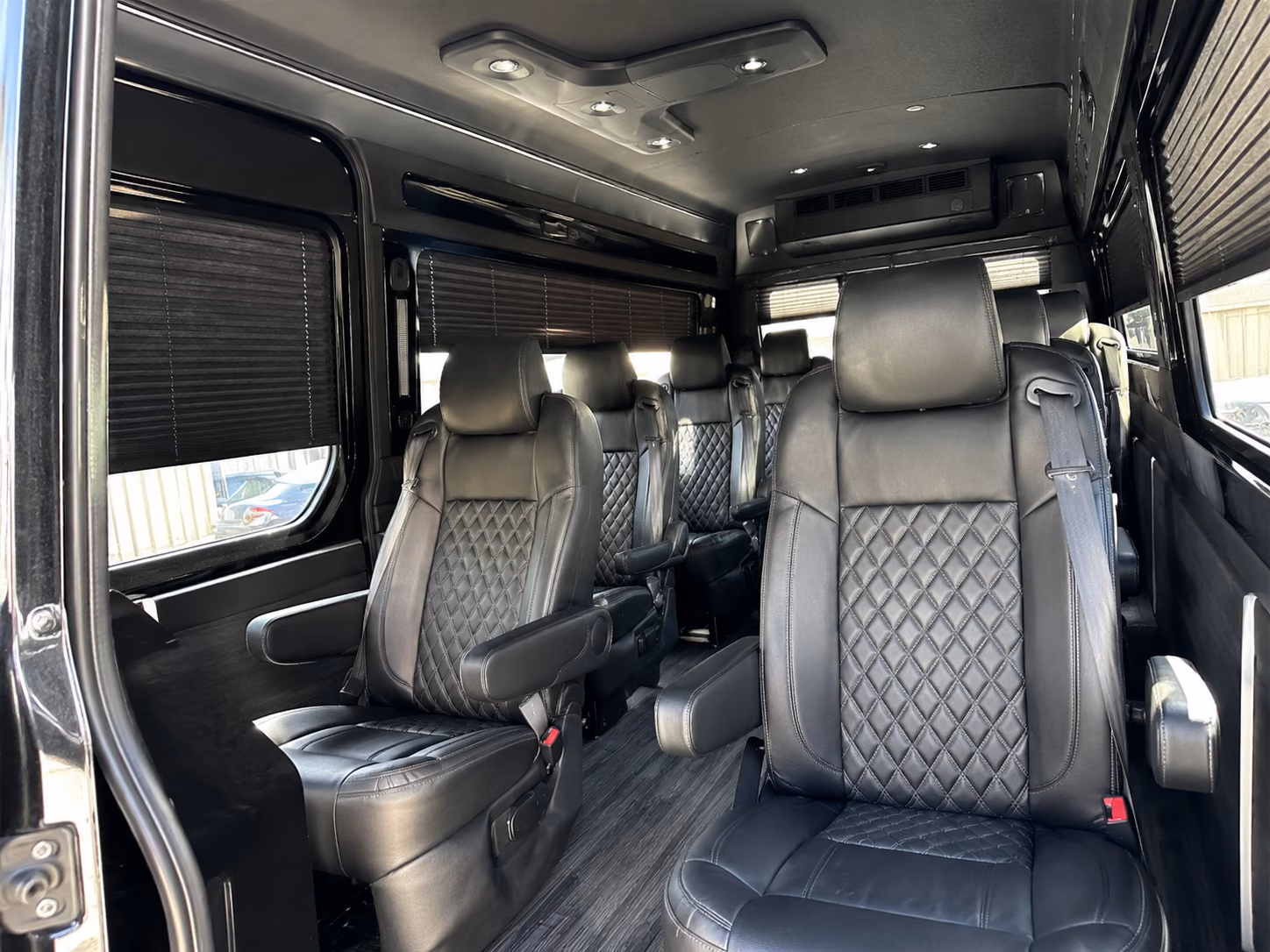 mesa 18 passenger sprinter van inside