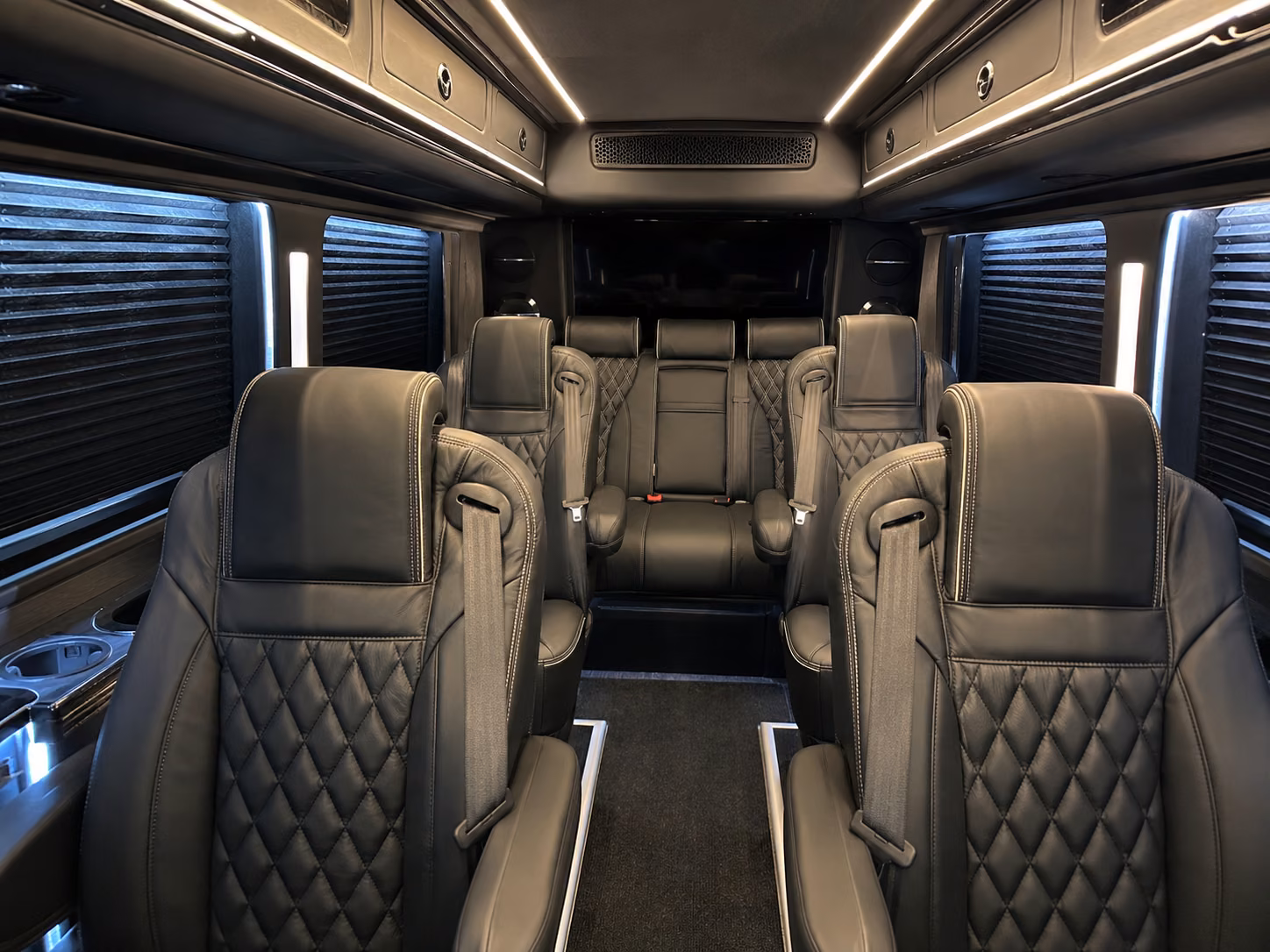mesa 18 passenger sprinter van interior