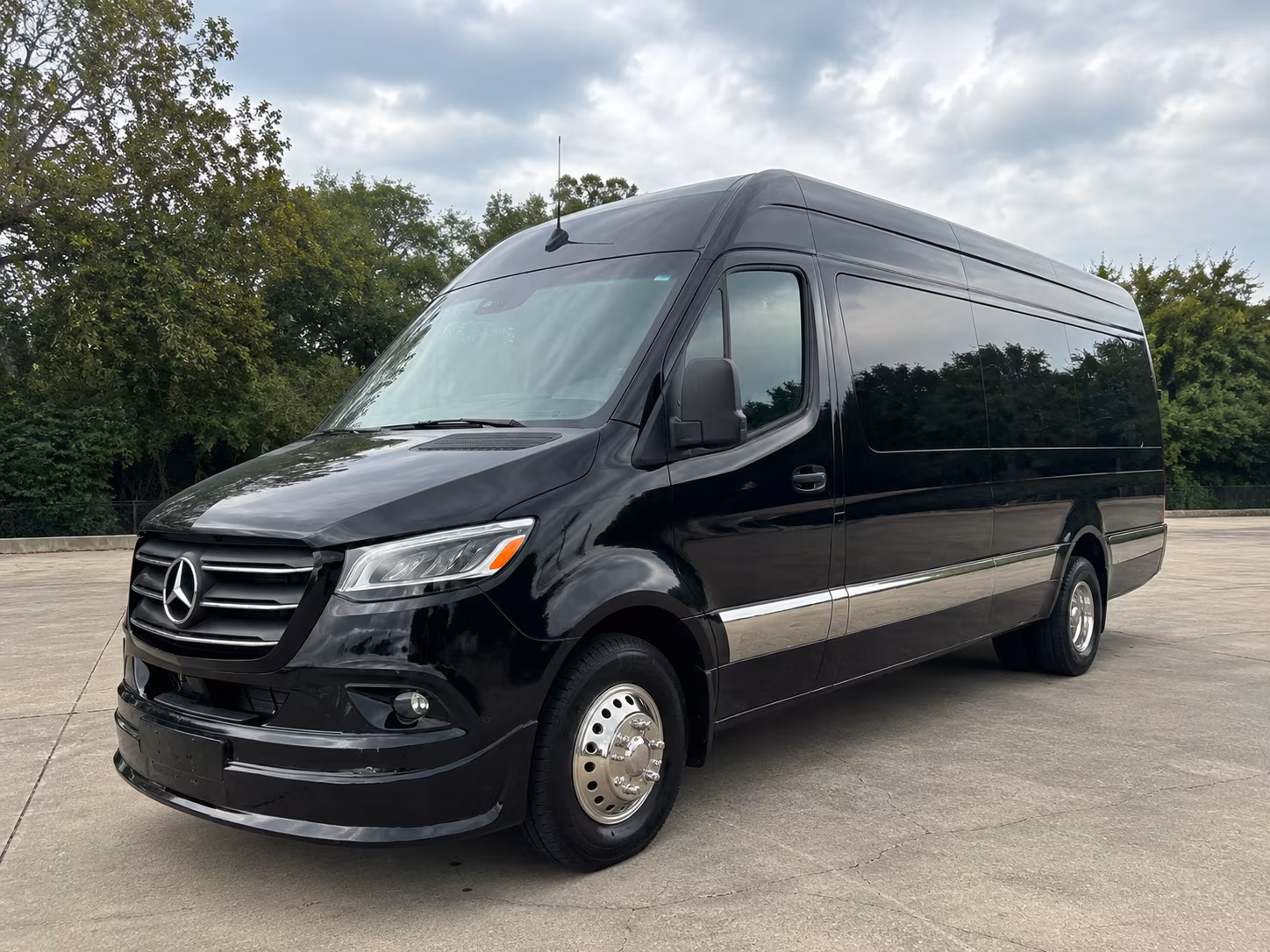 mesa sprinter van booking step 1