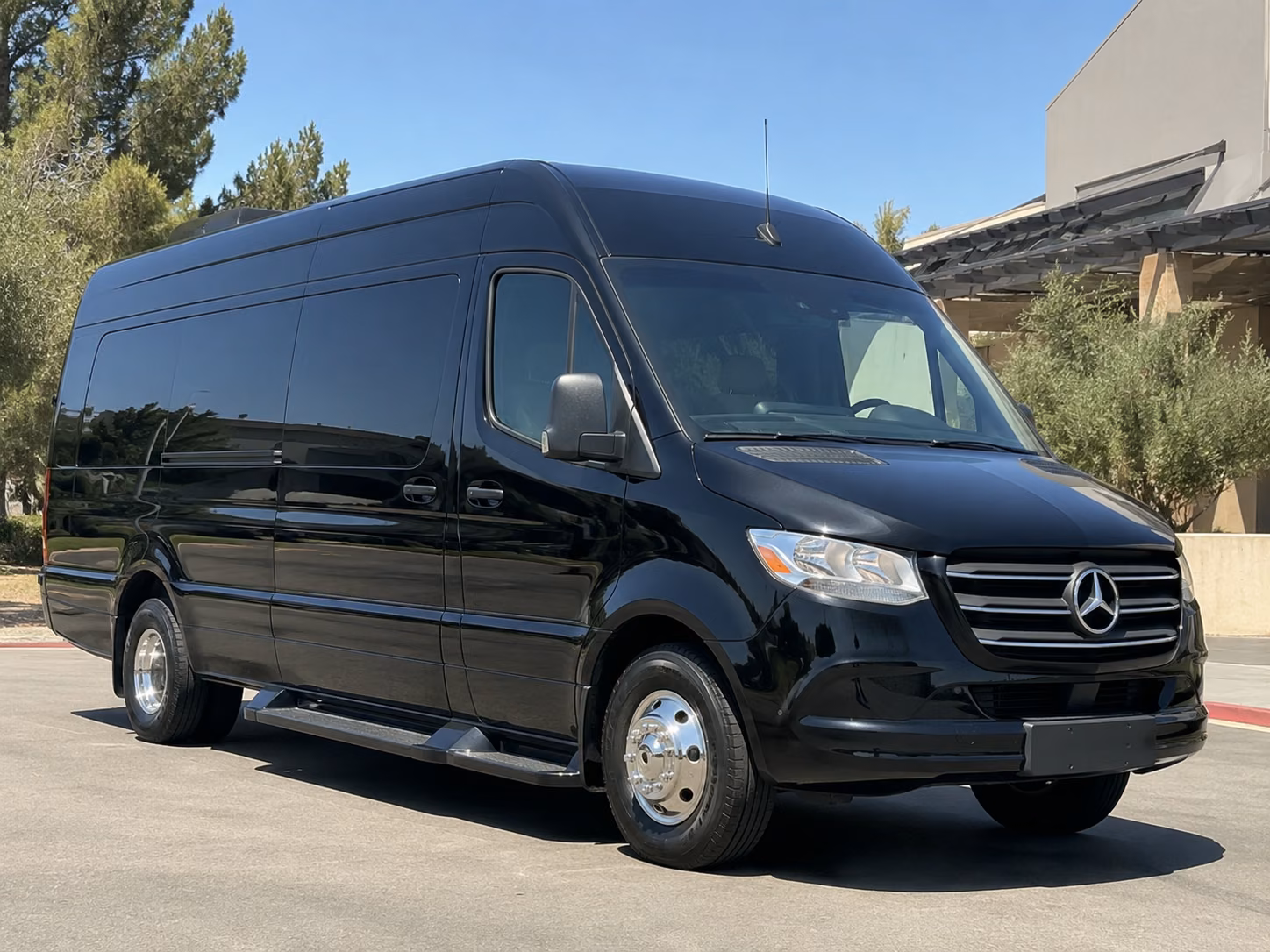 mesa wedding sprinter van rental