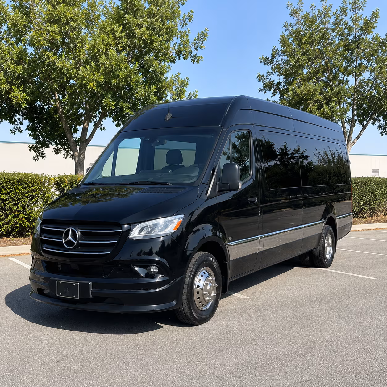 sweet 16 sprinter van transportation for mesa birthday celebrations